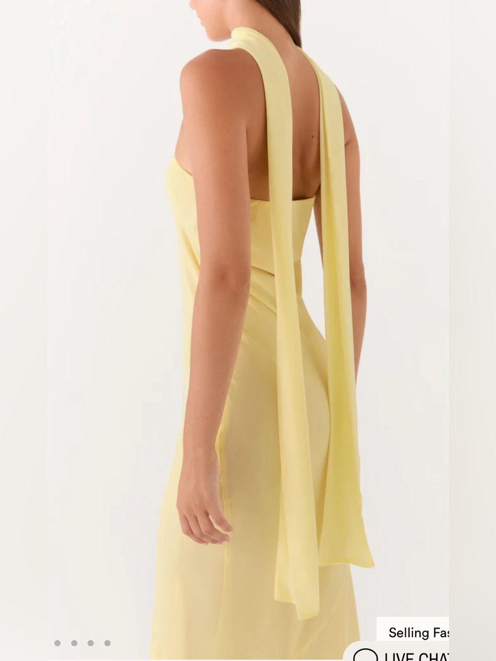 Peppermayo Yellow Under The Pagoda Maxi Dress - Size 8 - Picture 6 of 13